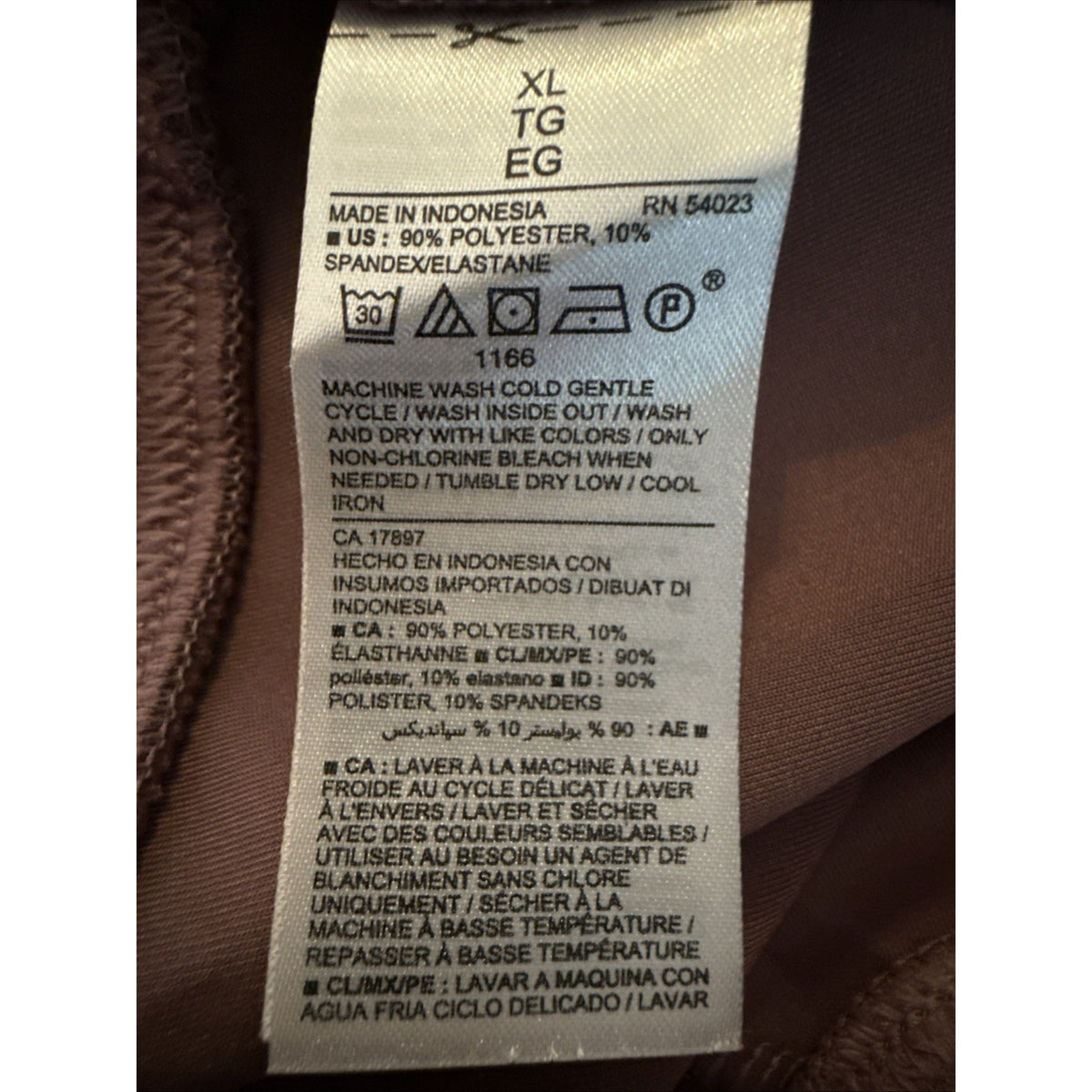 Stevie Old Navy FAUX Suede Stretch Pants / Pink Polyester & Spandex XL