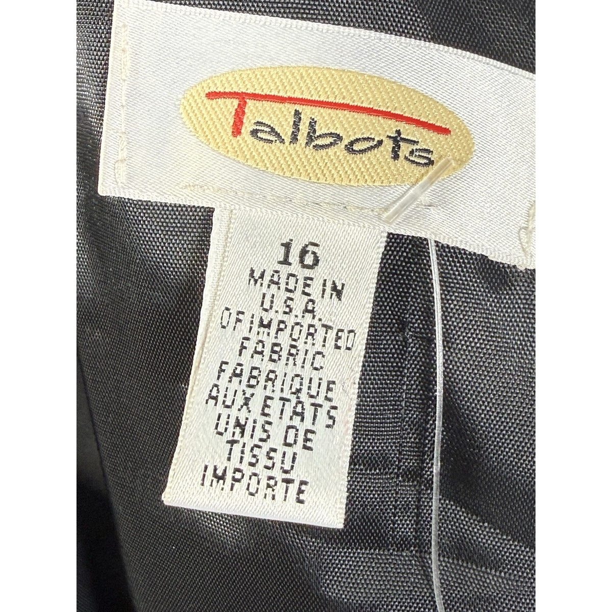 Talbots Black Velvet Sleeveless Top Sz 16 Rayon Velvet Minimalist Soft Grunge