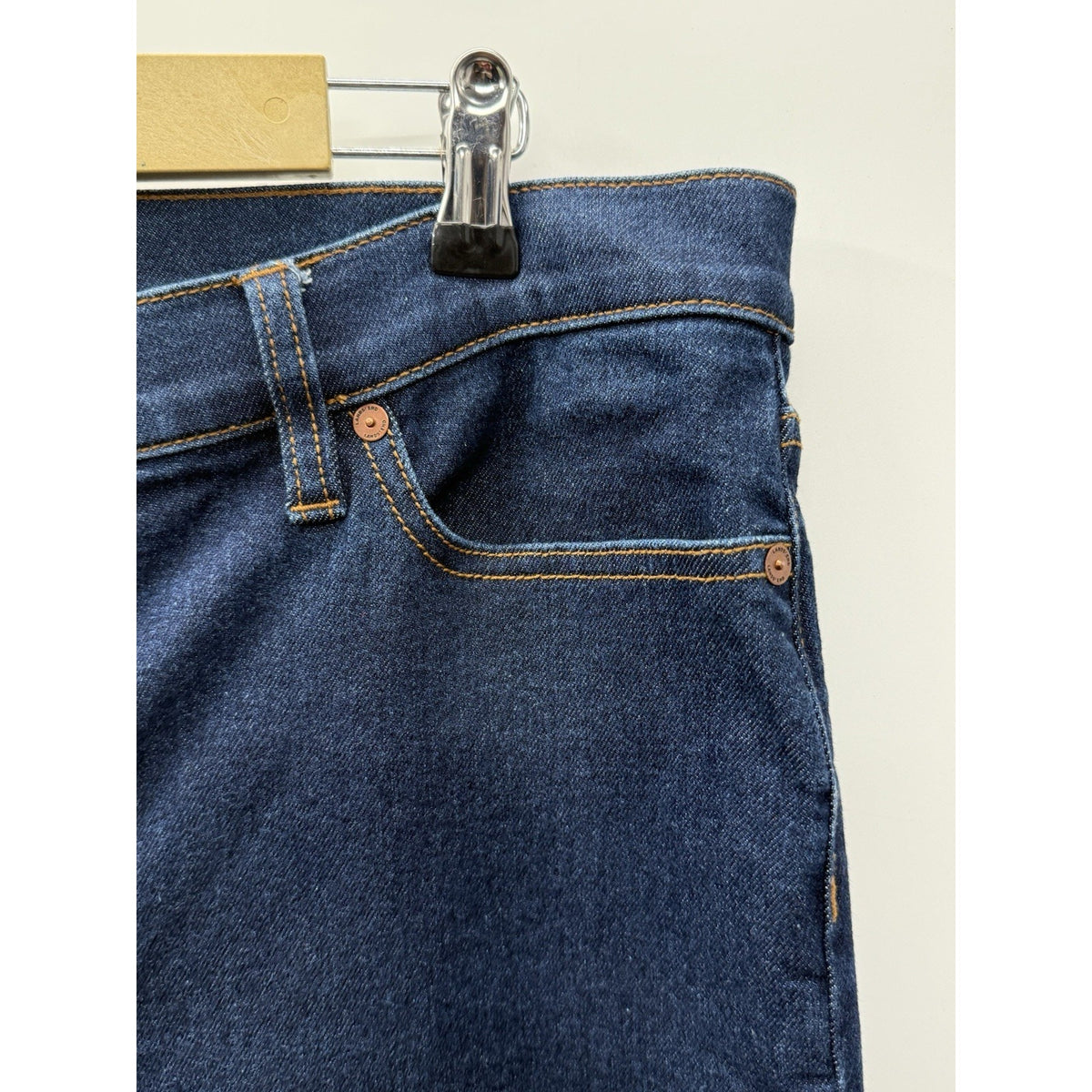 Lands’ End Womens Size 18 Jeans Dark Wash Stretch Denim Classic Fit 5 Pockets
