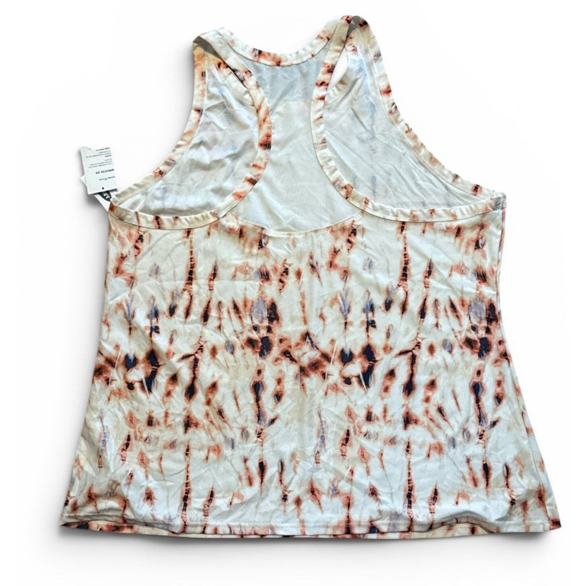 Old Navy Go Dry Tank Top XXL Tie Dye Racerback Active Athleisure Yoga NWT