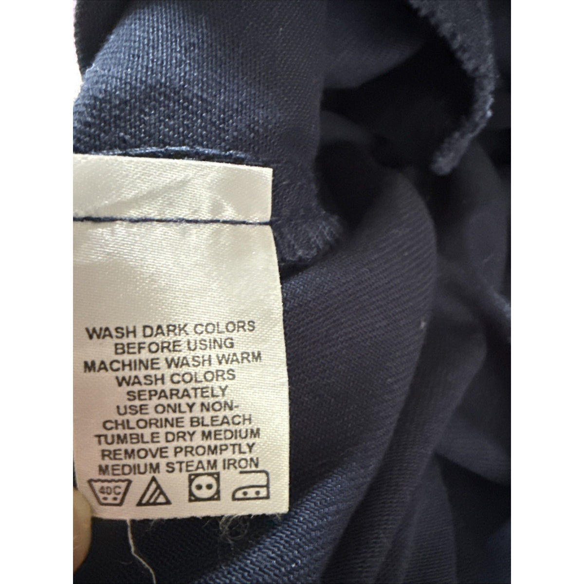 Woman Within Blue Elastic Waist Pullon Pocket Pants Plus Size 28WP Casual