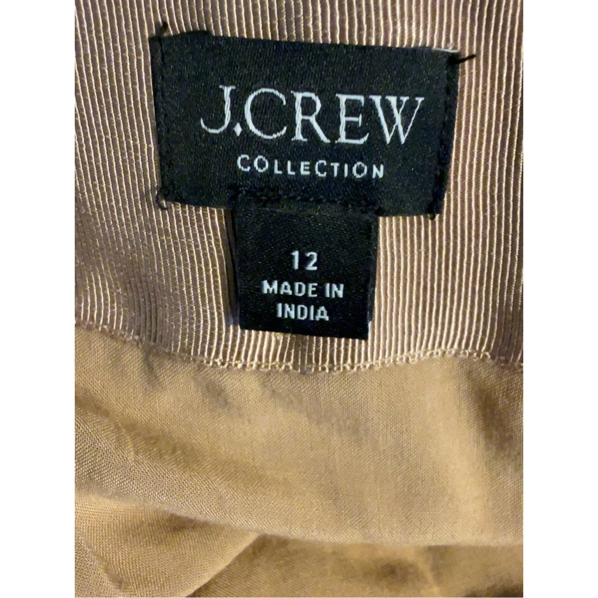 J.Crew Collection Spring 2025 Embellished Cotton Midi Skirt – Size 12