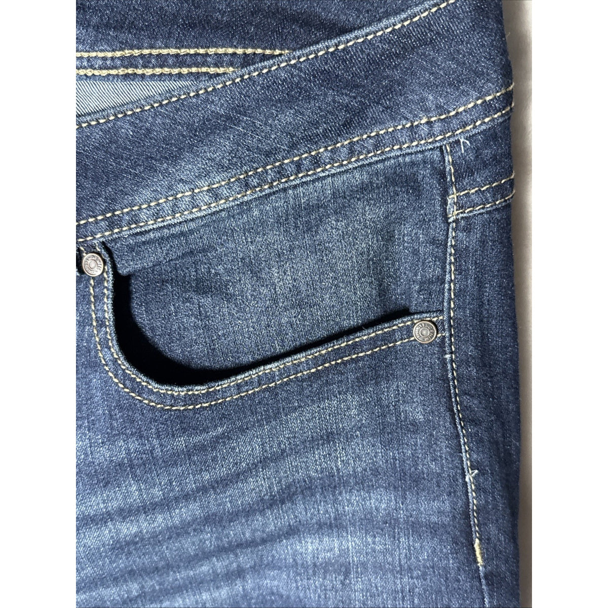 Cato Jeans Women Plus Size 24W Curvy Dk Wash 5 Pocket Straight Leg