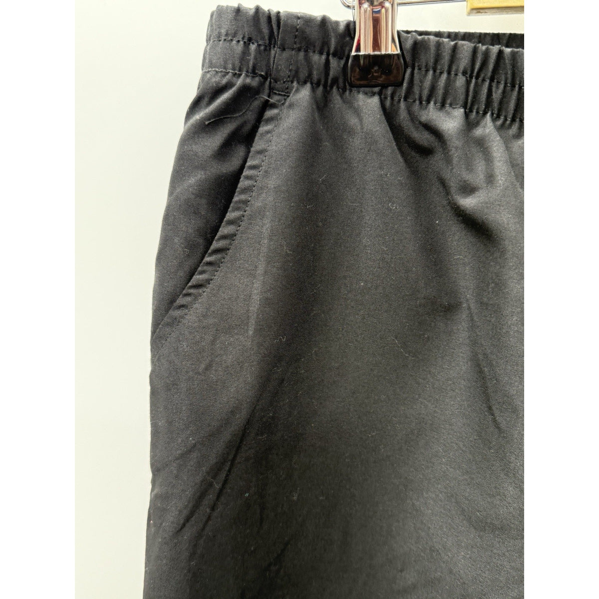 Kim Rogers Women Size 16 Black Pull On Capri Pants Lightweight Elastic Waist NWT