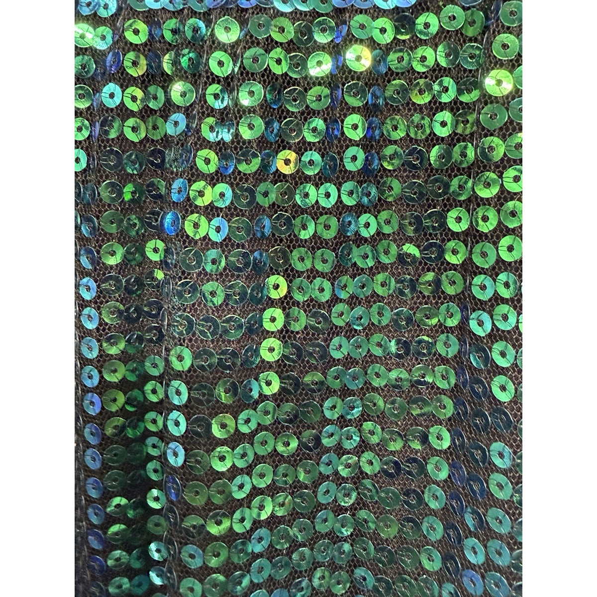 Ashley Stewart Sequin Jogger Pants Womens 18/20 Plus NWT Green Blue Sparkle