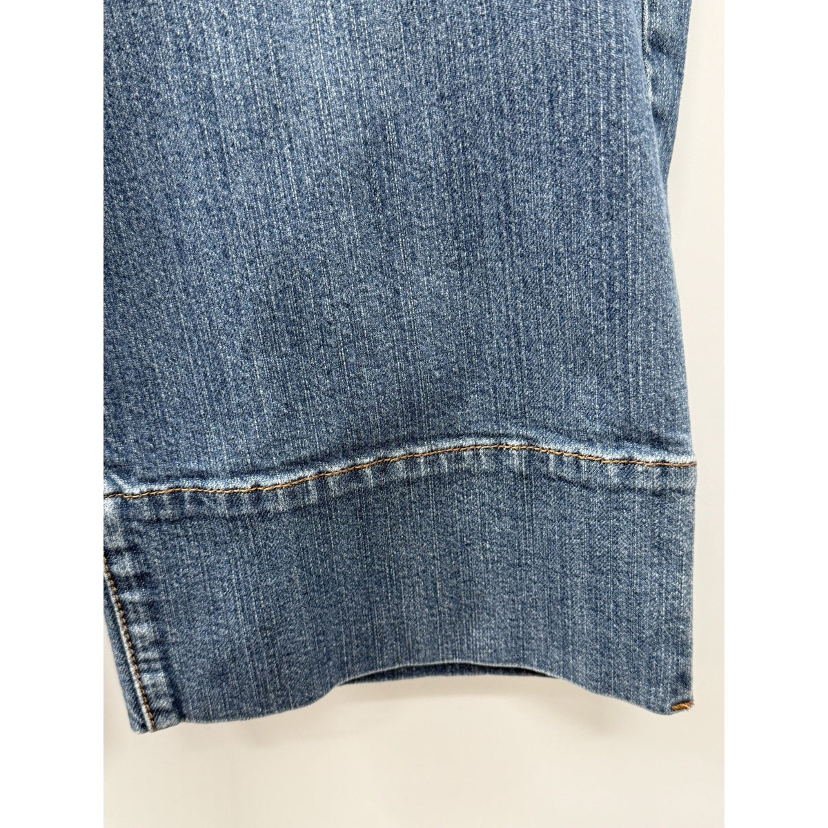 Venezia Jeans Capri Cropped Denim Pants Size 3 Blue Stretch Cuffed Stretch