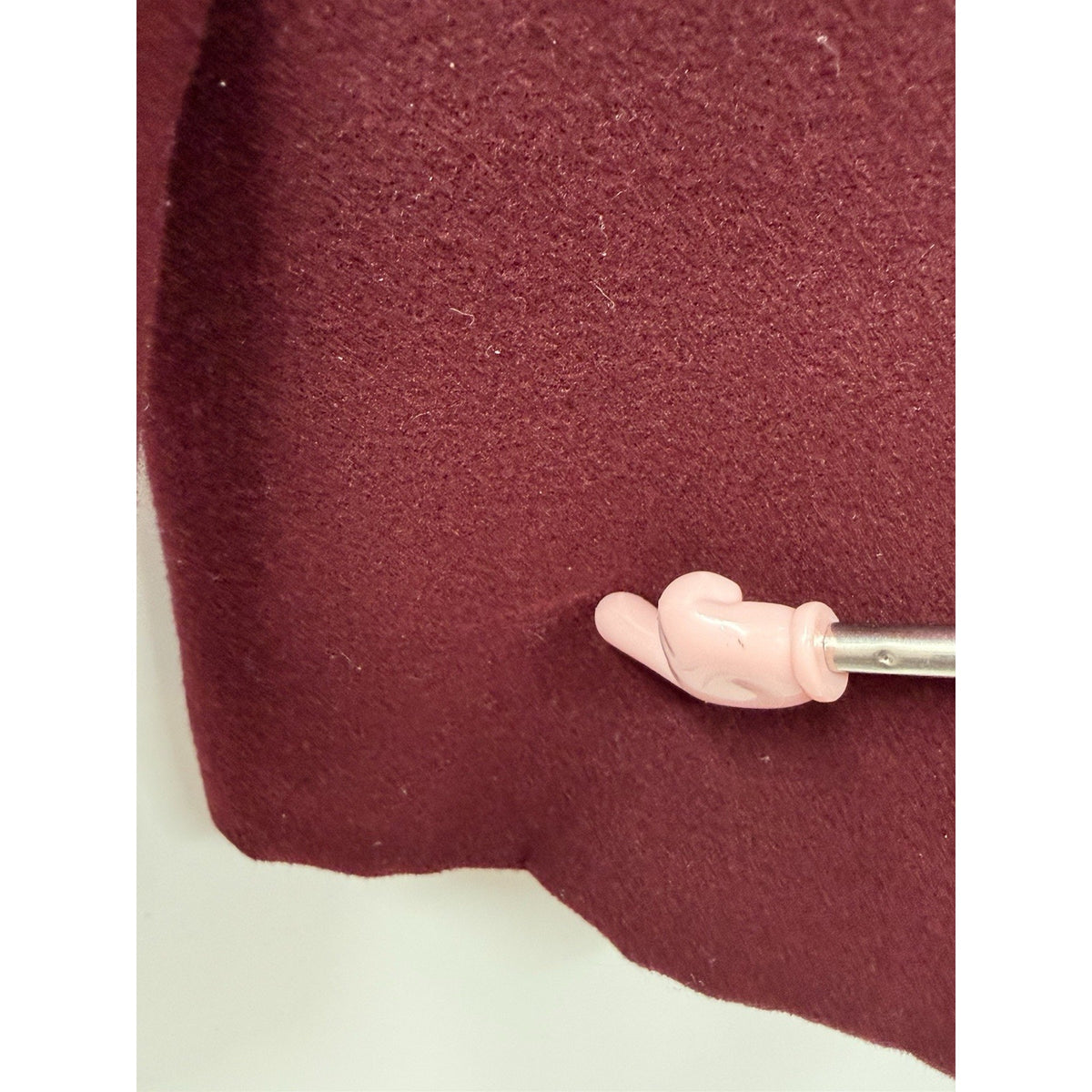 Old Navy Womens L Burgundy Coat Button Front Mock Neck Lined Career Jacket