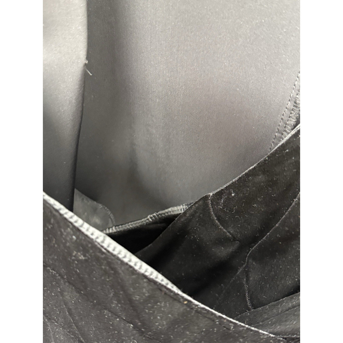 After Dark 18W Black Velvet Top Y2K Romantic Goth Draped Evening Holiday
