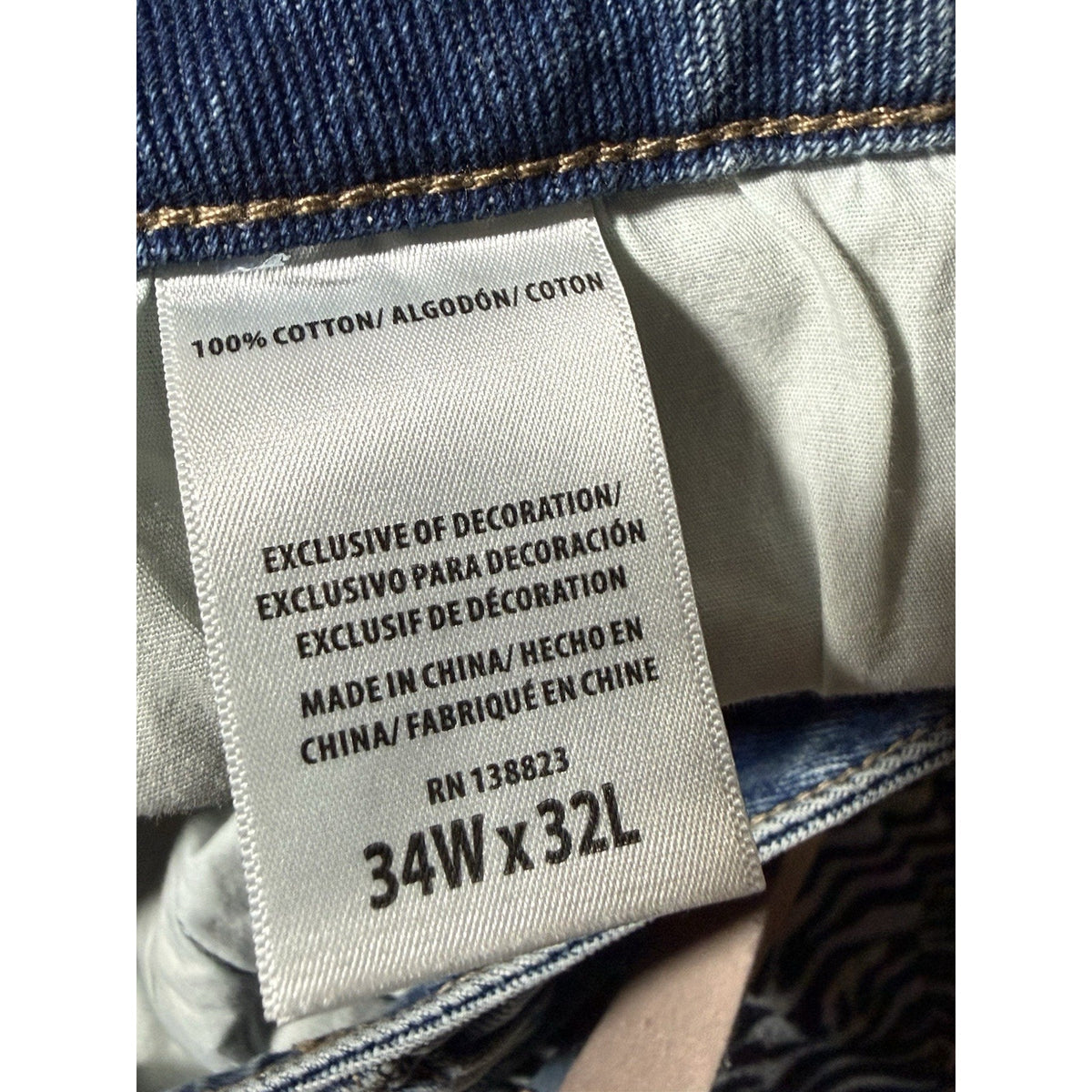 Cleo + Wolf Jeans Womens 34x32 High Rise Loose Wide Leg 100% Cotton NWOT