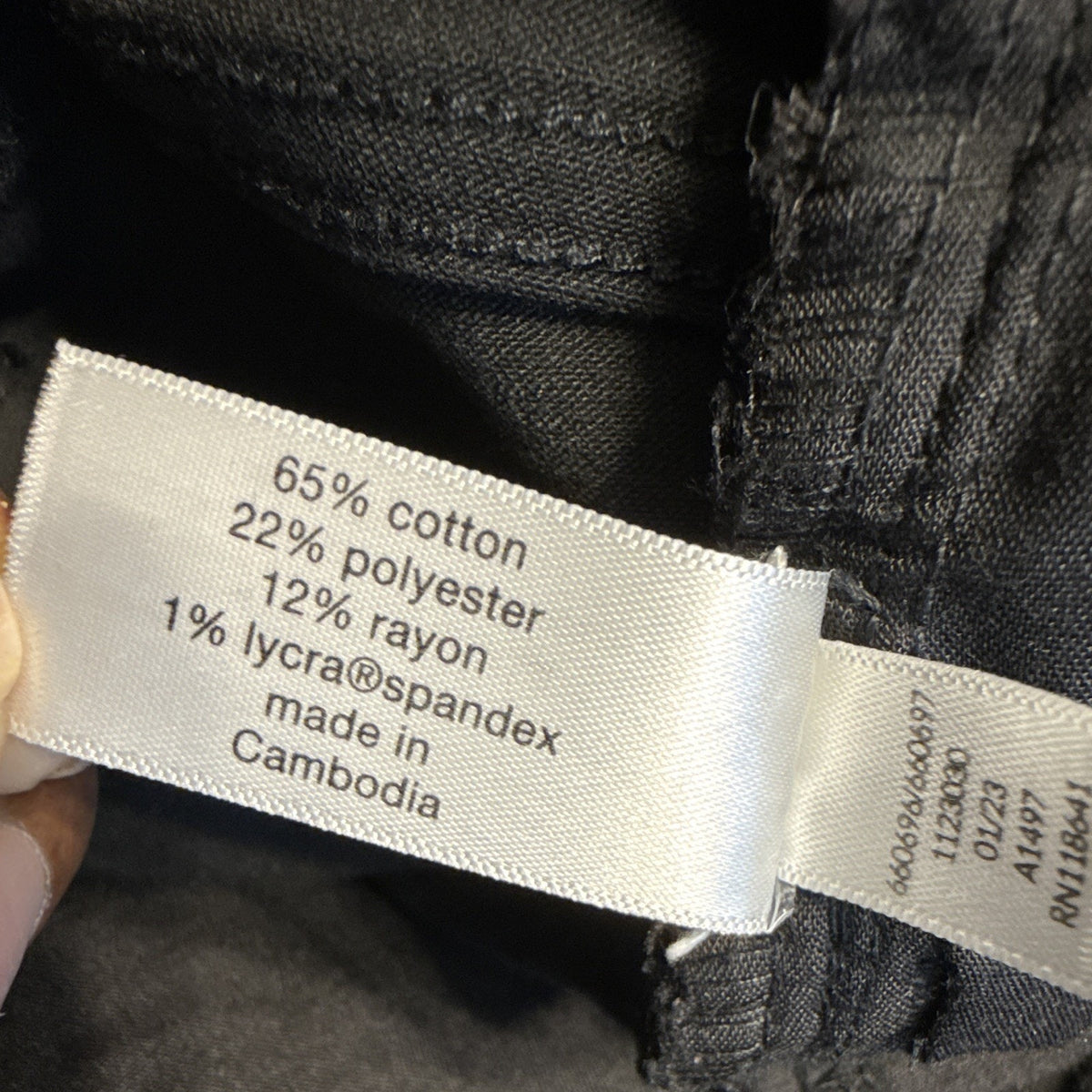 Lane Bryant Women’s Plus Size 22 Black High Rise Stretch Jegging Jeans Pockets