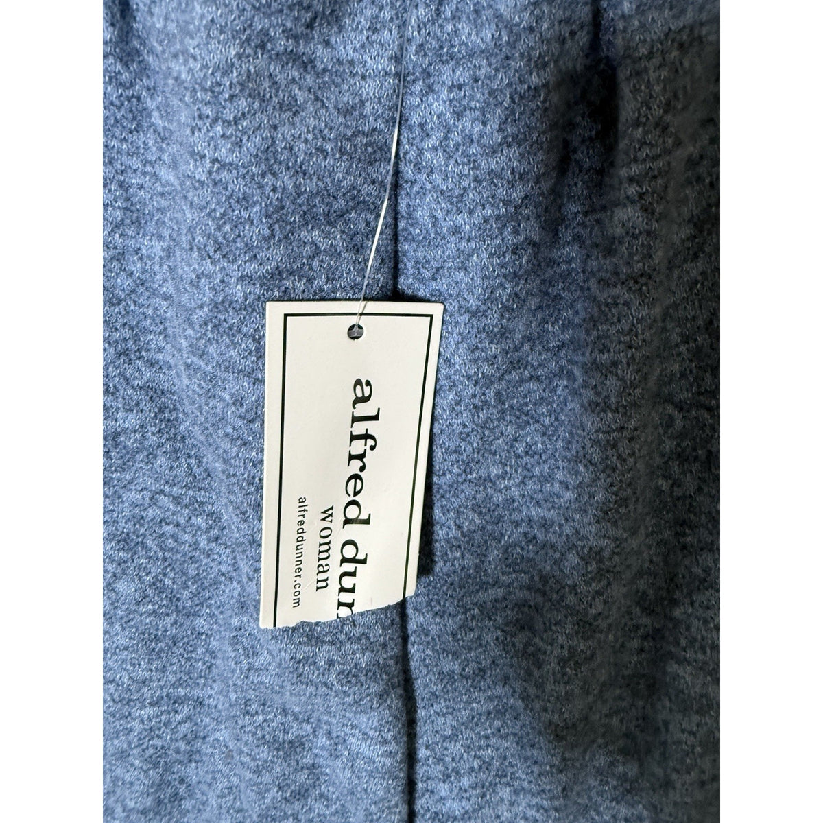 Alfred Dunner Woman Pants 3X Short NWT Classic Fit Comfort Waist Blue Stretch