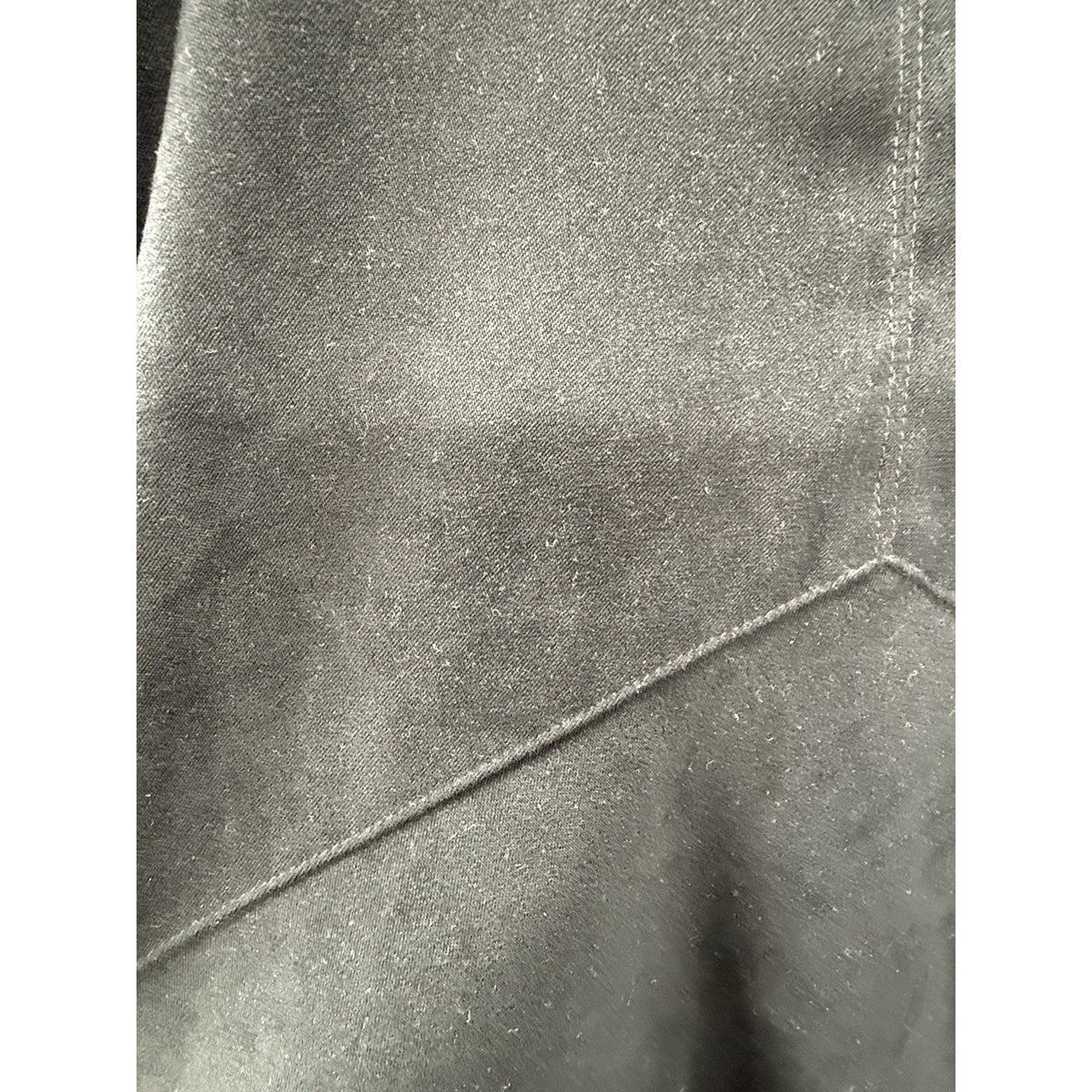 Dressbarn Black Flared A-Line Midi Skirt 16 Career Office (Faux Suede Look)