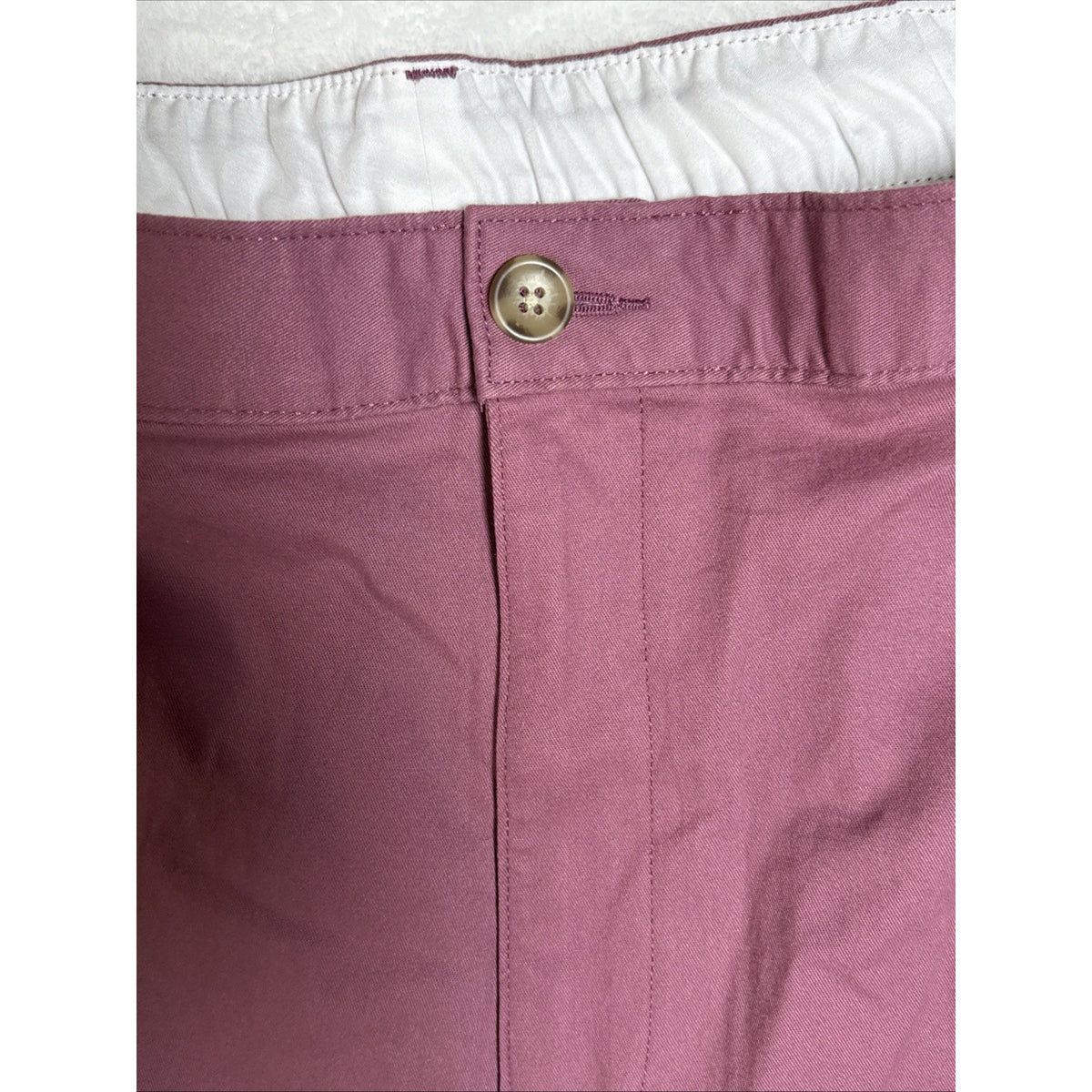 Old Navy Womens 2X-Large Dusty Mauve Pleated Extra High-Rise OG Chino Shorts NWT
