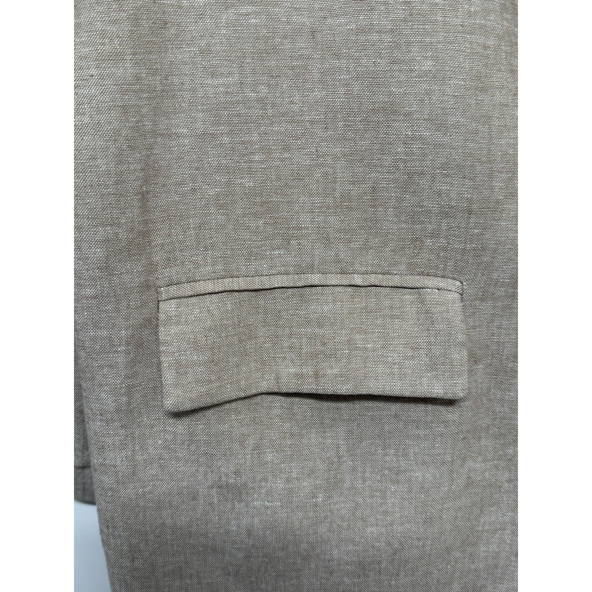 Old Navy Women’s Linen Blend Jacket Size Extra Large Beige