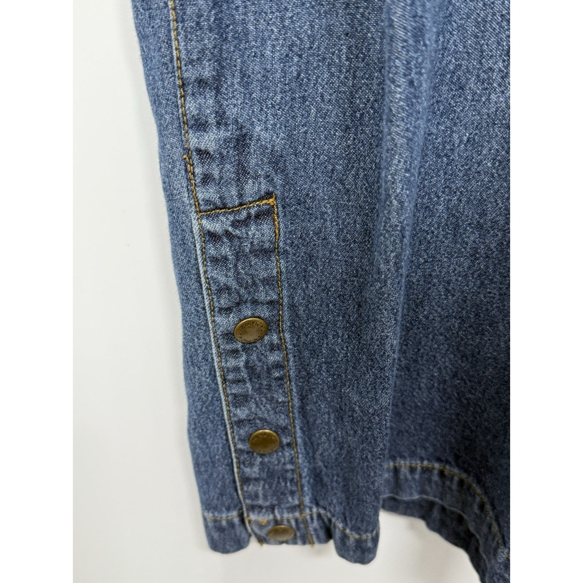 Liz & Me Women’s 4X Denim Pants 30/32 Zipper Button Cargo Style Zip