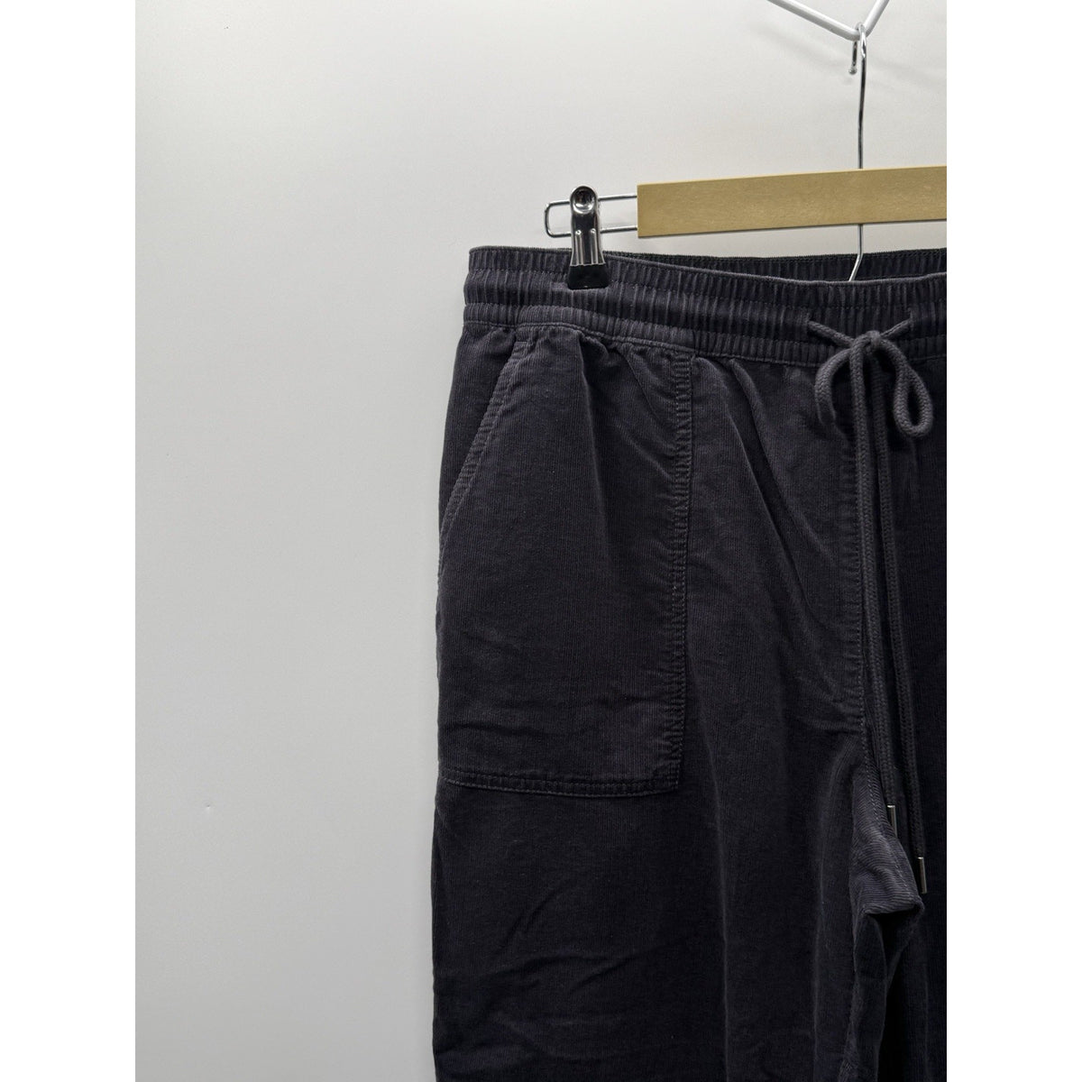 LOFT Corduroy Drawstring Pants Women Large Casual Relaxed Lounge Minimalist
