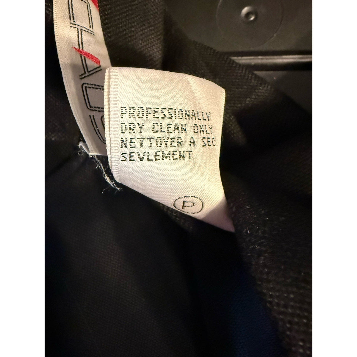CHAUS Black Linen Blend Blazer Jacket Women’s Size 12 One Button Career