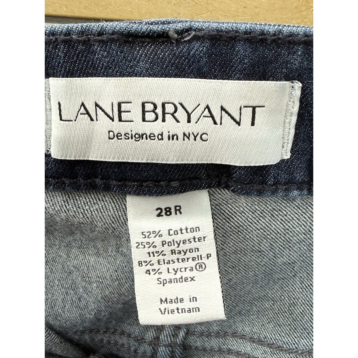 Lane Bryant Ultimate Stretch High Rise Skinny Jeans Women’s Plus 28R Dark Wash