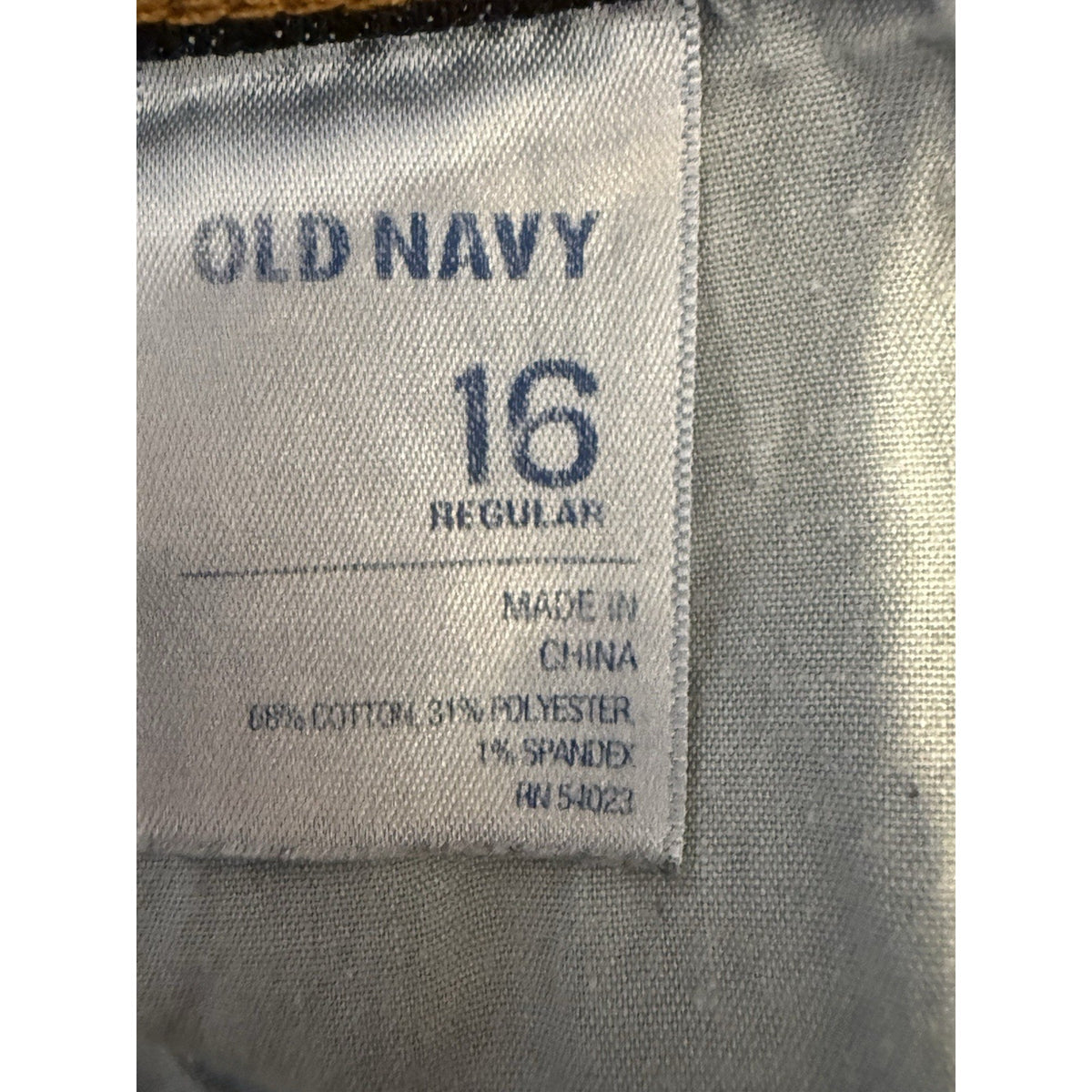 OLD NAVY ROCK STAR Women’s Size 16 Pockets Skinny Jeans Dark Wash