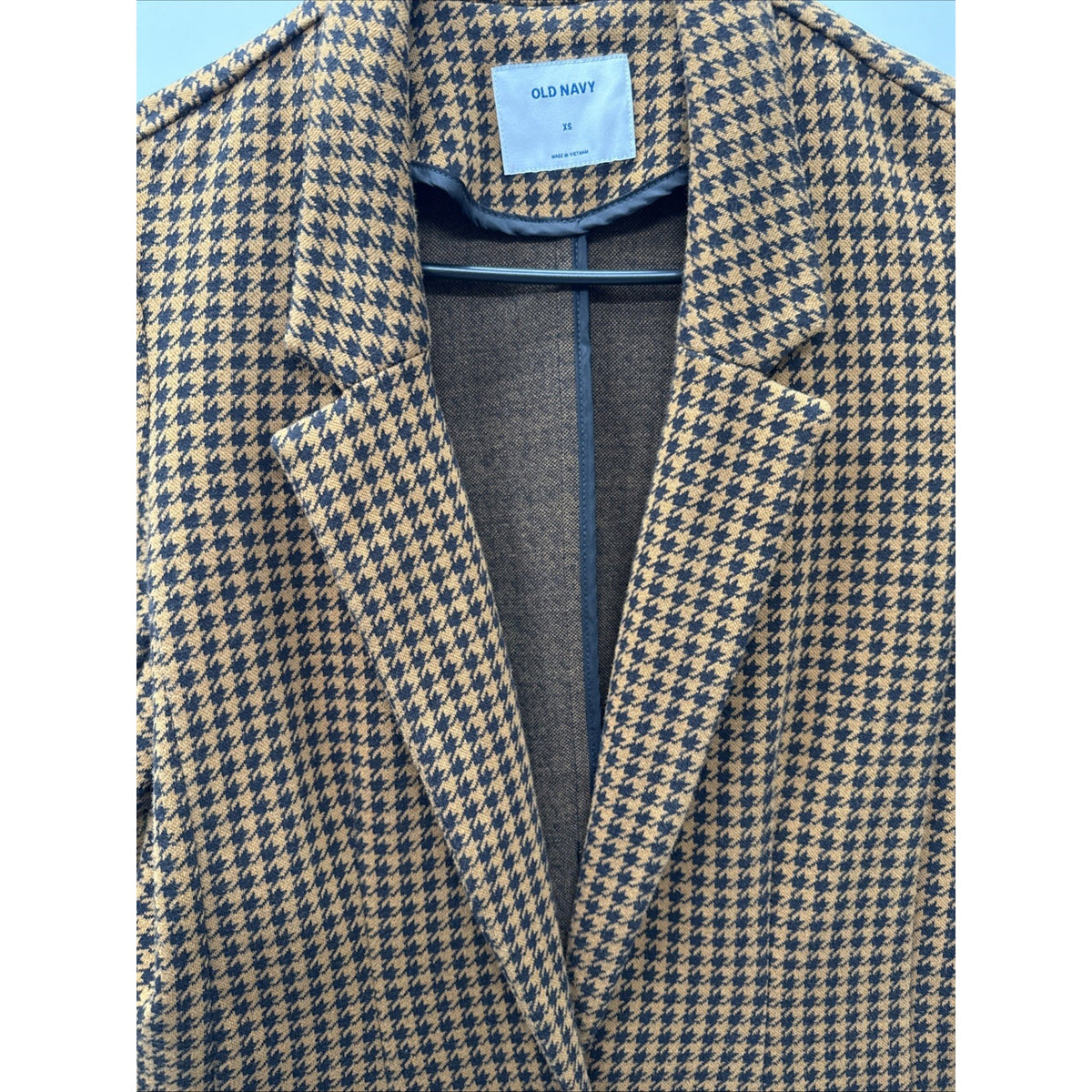Old Navy Womens Jacquard Boyfriend Blazer - Women’s XS Long Sleeve One Button