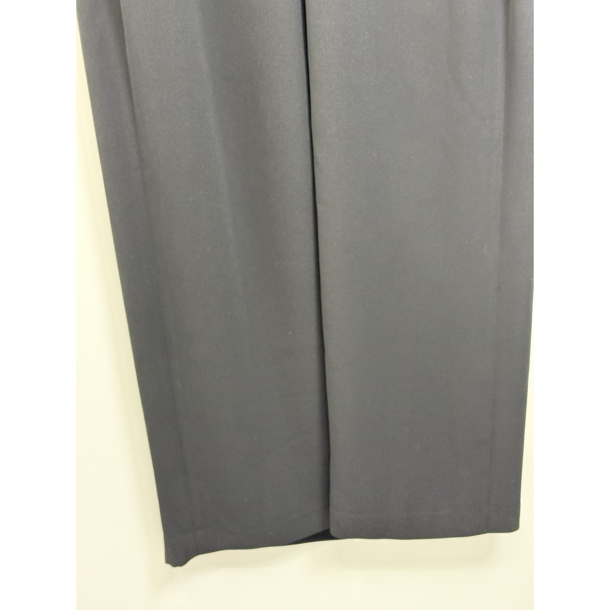 Cynthia Howie Black Sleeveless Midi Dress Women’s 12 Minimalist Back V Formal