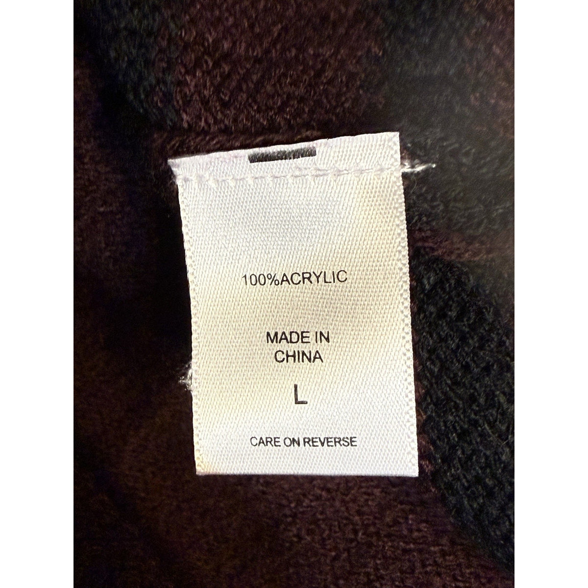 New York & Company Burgundy Striped Sweater Dress L Mock Neck Button Shoulder