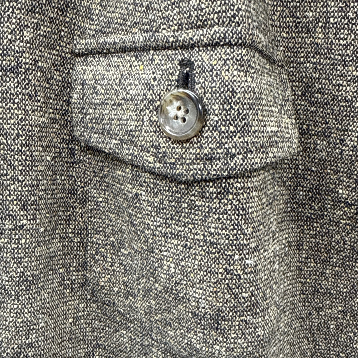 Jones New York Signature 18W Wool Silk Blazer Brown Tweed Dark Academia Plus
