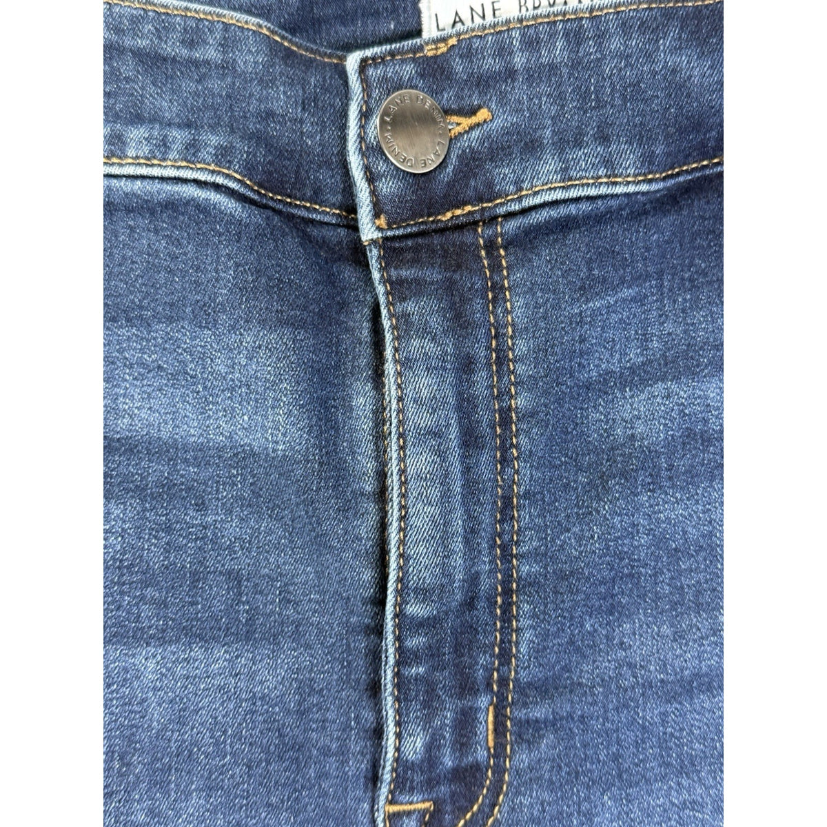 Lane Bryant Bermuda Shorts Sz 24 Curvy High Rise Flex Waist Stretch Denim