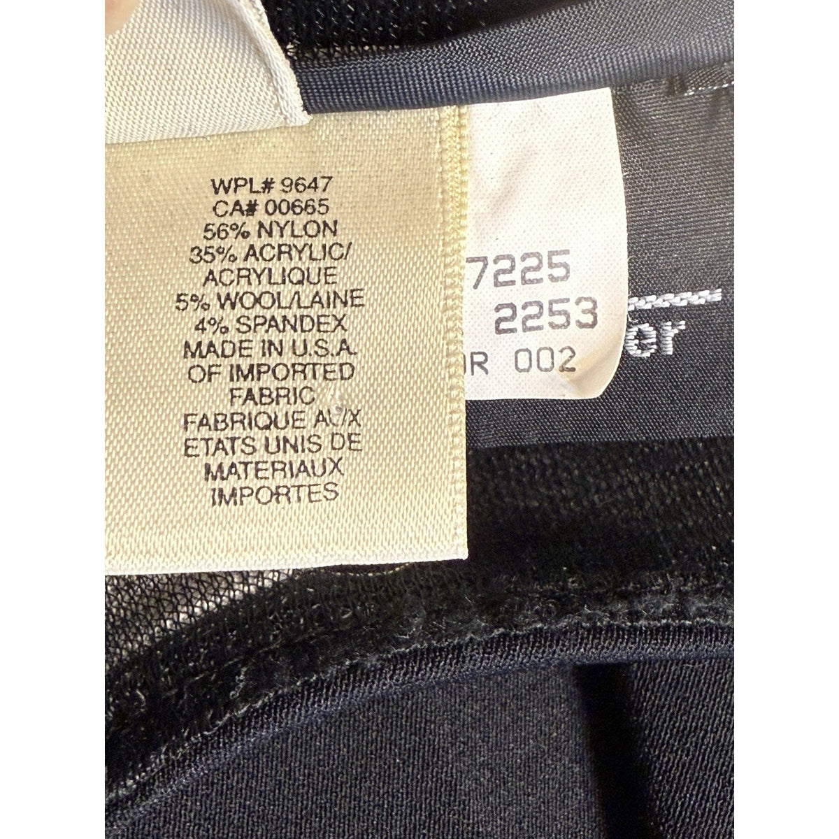 Eddie Bauer Women’s 12 Schoeller Stretch Riding Pants Black Nylon Blend