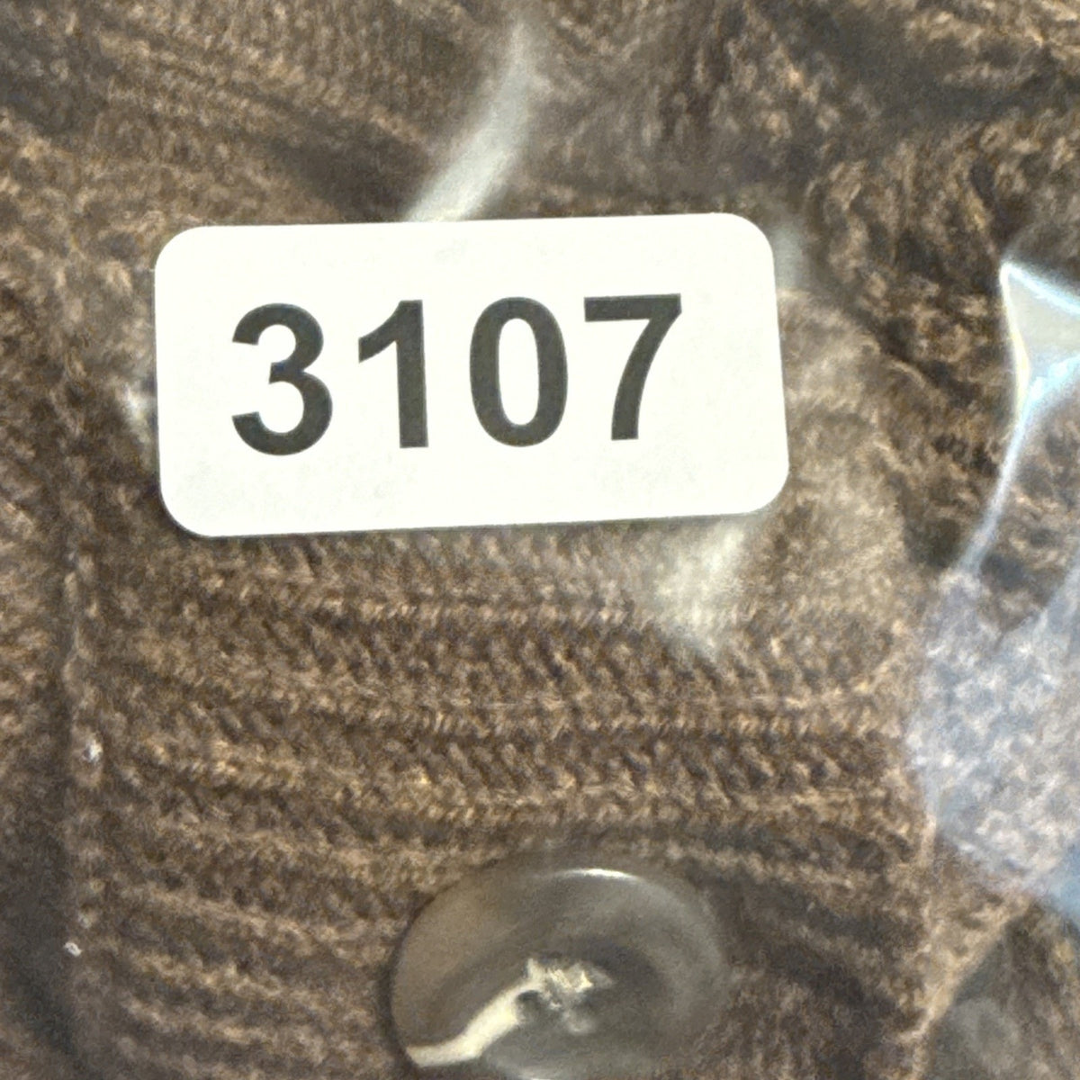 NWT St. John's Bay Women’s Size L Brown Button Sweater Poncho/Shawl