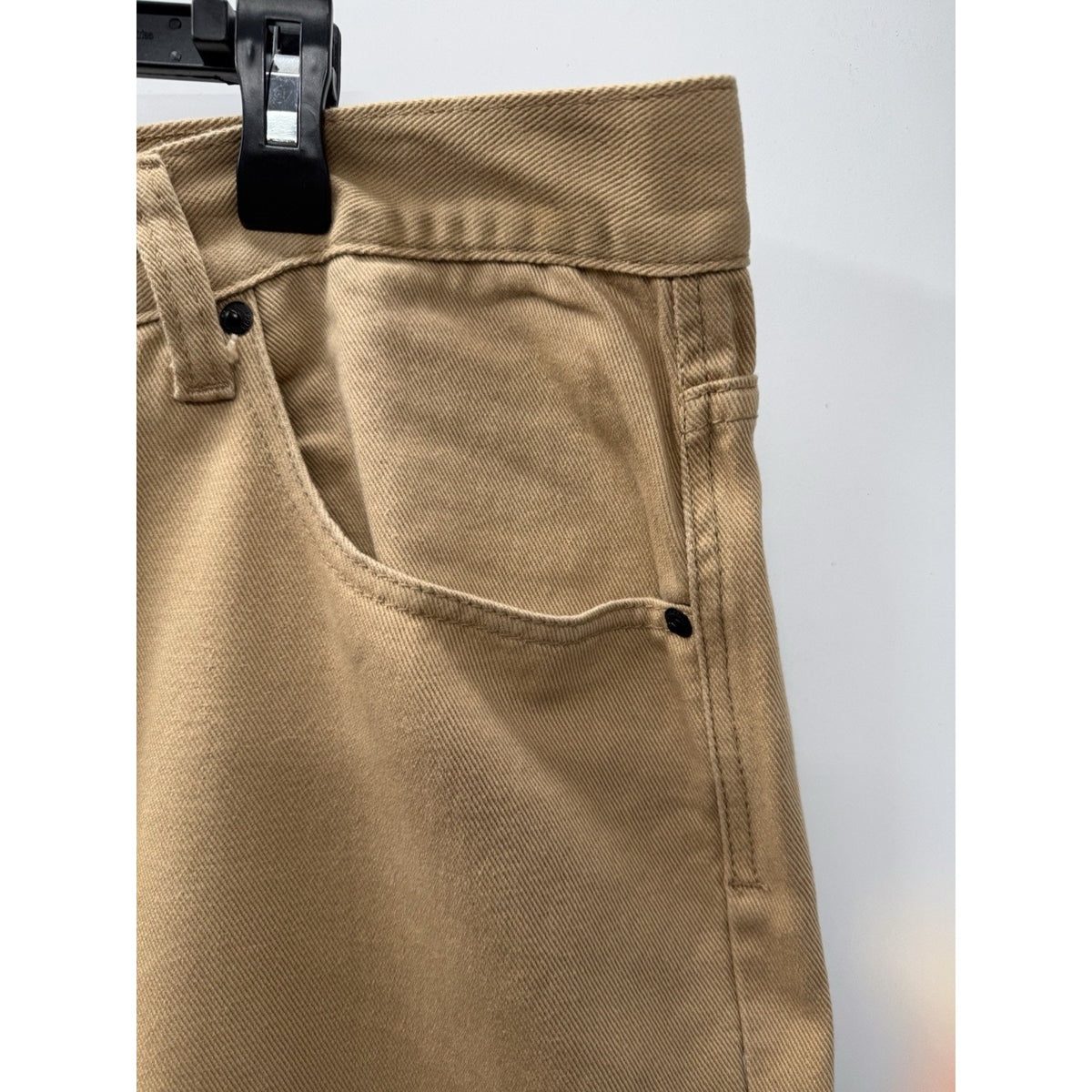 Rocawear Mens 44x32 Tan Jeans 100% Cotton Straight Leg Y2K Hip Hop Casual Pants