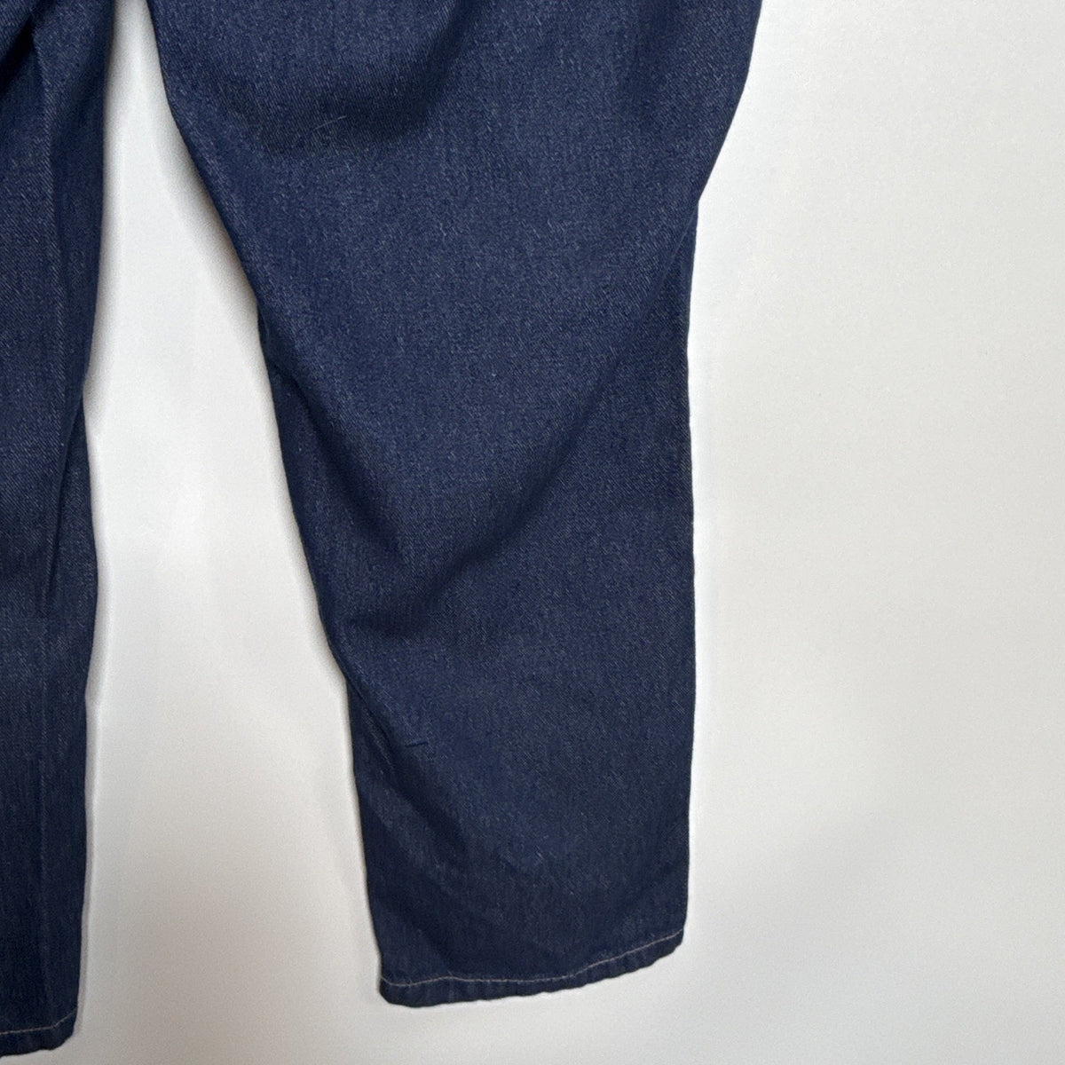 Woman Within Women’s Blue Denim Jeans Size 18W Petite Cotton 5-Pocket Button Zip