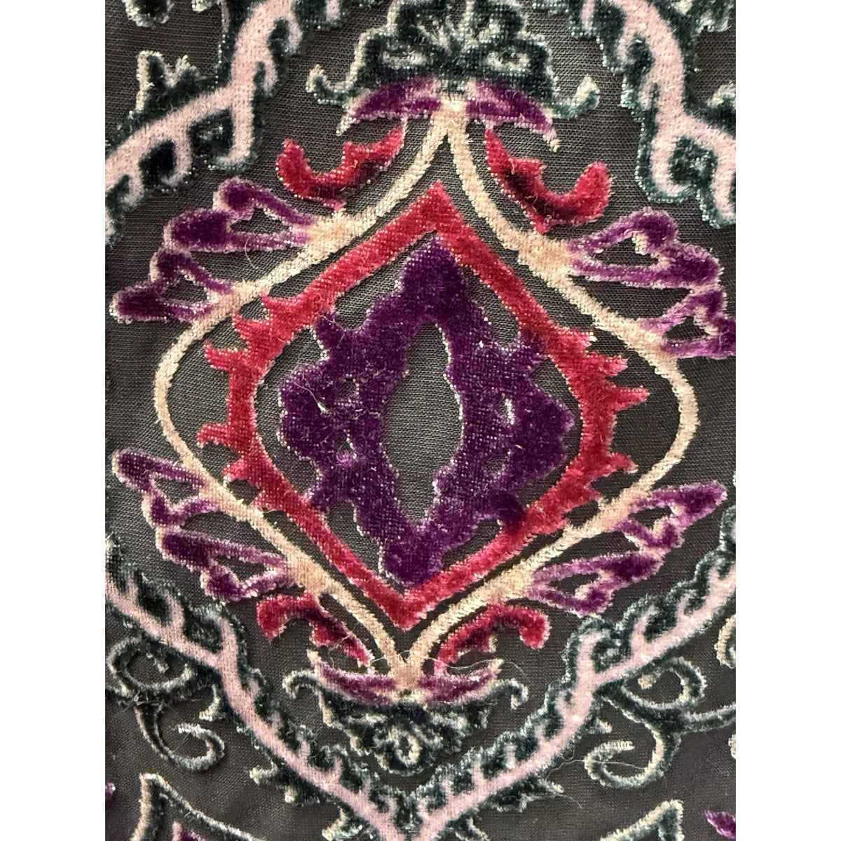 Violet + Claire Sz 1X Top Witchy Velvet Burnout Camisole Sheer BOHO Whimsigoth