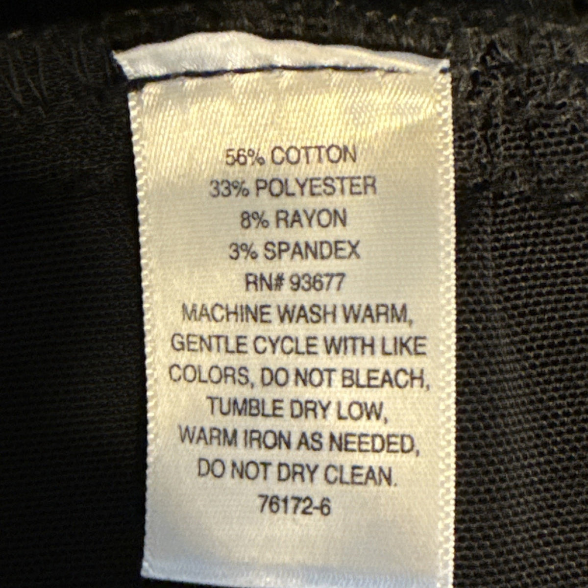Liz Claiborne pants Women’s Black 5 Pocket Capri Crop Women 12 Midrise 5 Pocket
