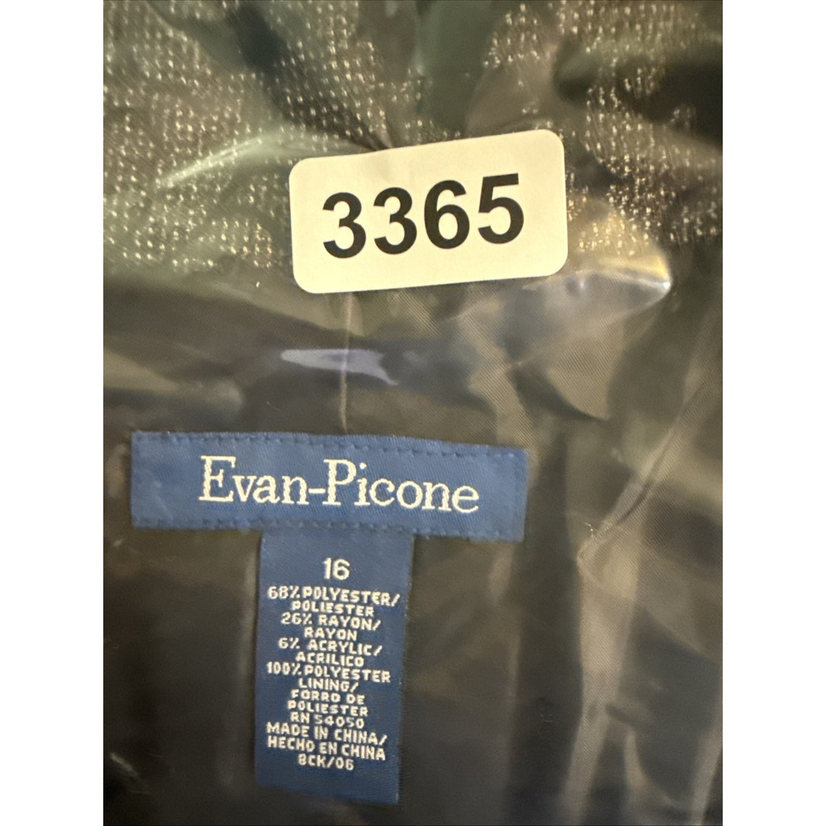 Evan Picone Floral Jacquard Blazer Dark Academia Gothic Romantic Size 16