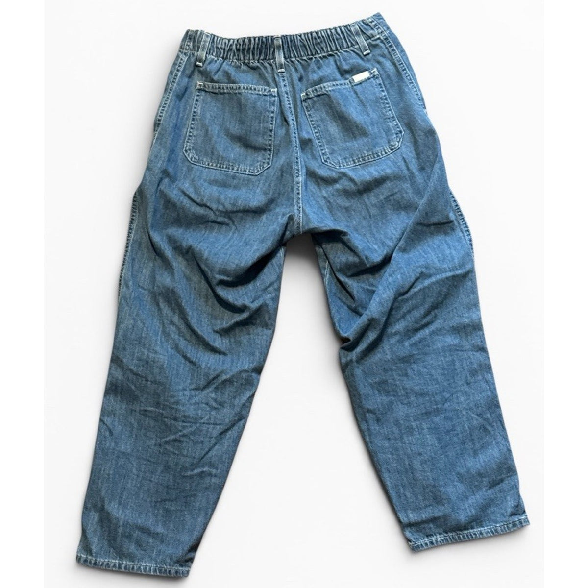 Denizen From Levi’s Loose Taper Jeans Women 8 W29 High Rise Crop Mom Denim