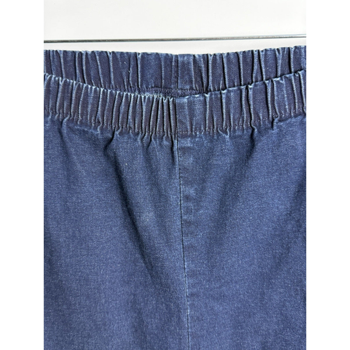 Denim 24/7 Jeans Capris Pull On Elastic Waist Plus Size 22W Casual Stretch