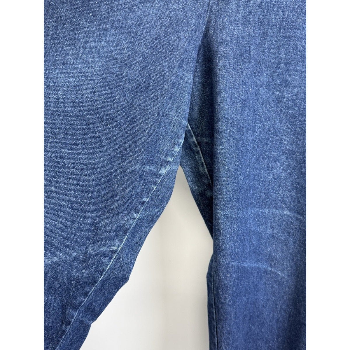 Blair Pull On Denim Jeans Womens 22WP Elastic Waist Dark Wash Straight Leg