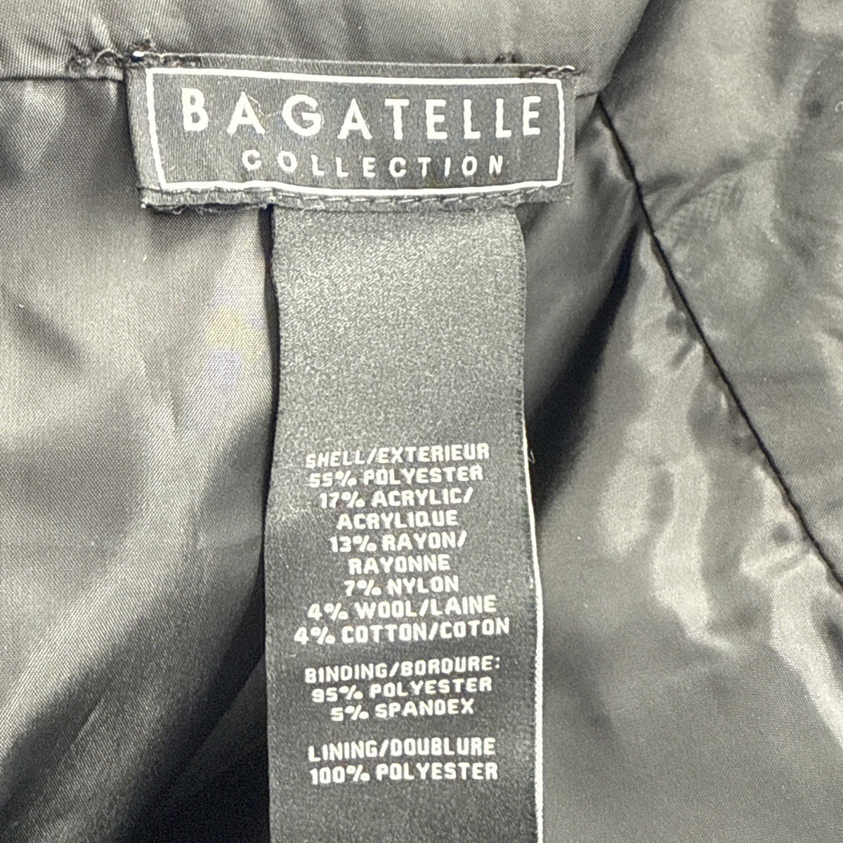 Bagatelle Collection Plaid Mini Skirt L Dark Academia Preppy Tweed Old Money