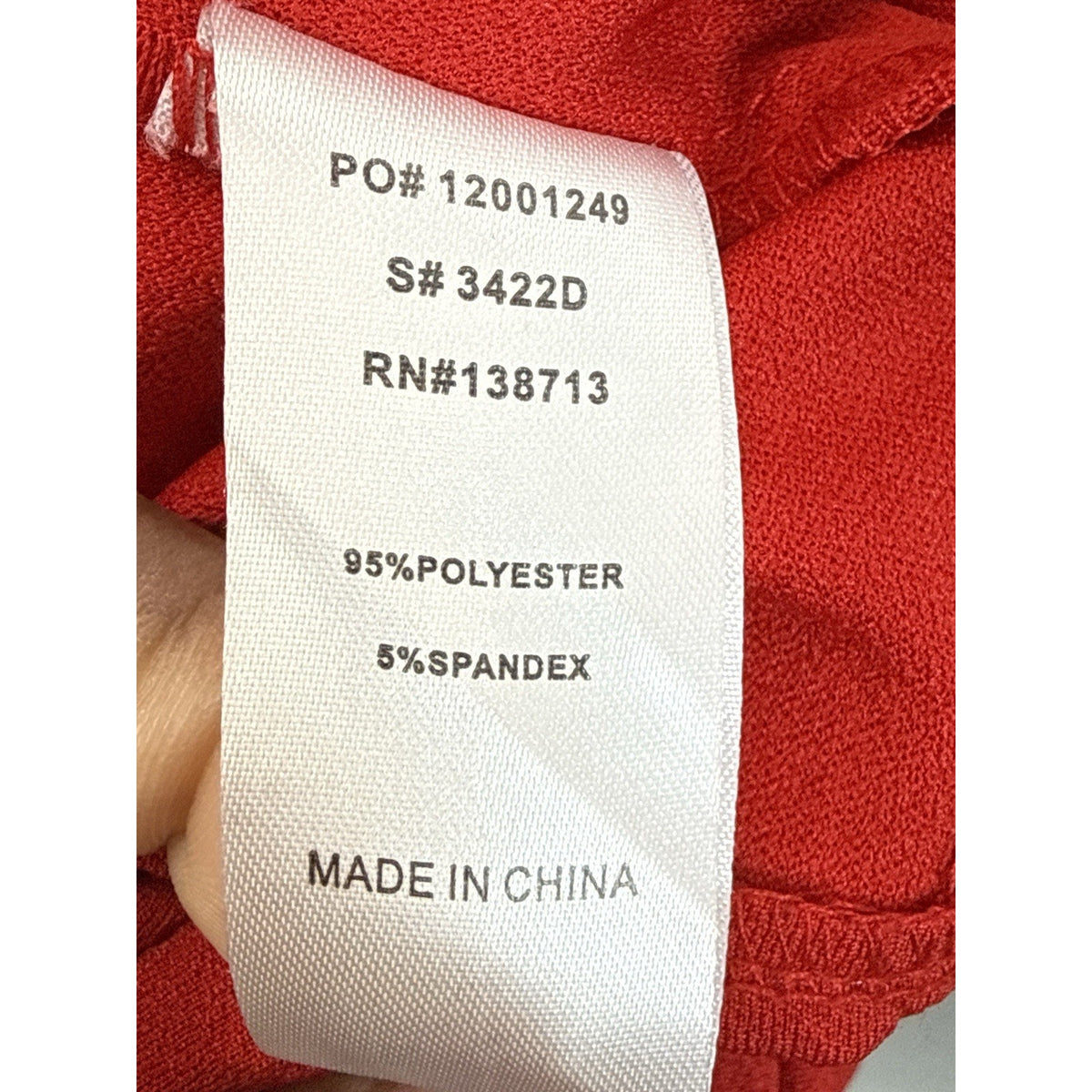 Altar’d State sleeveless red Dress ric rac trim detail Women Sz Large