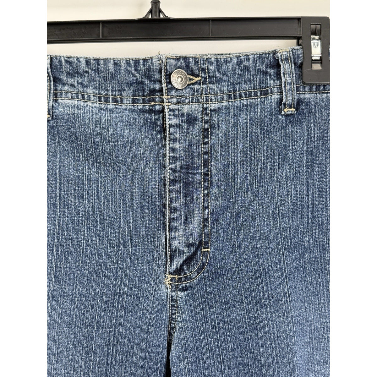 Gloria Vanderbilt Women’s Jeans Size 12 Blue Stretch Denim Straight Leg Classic