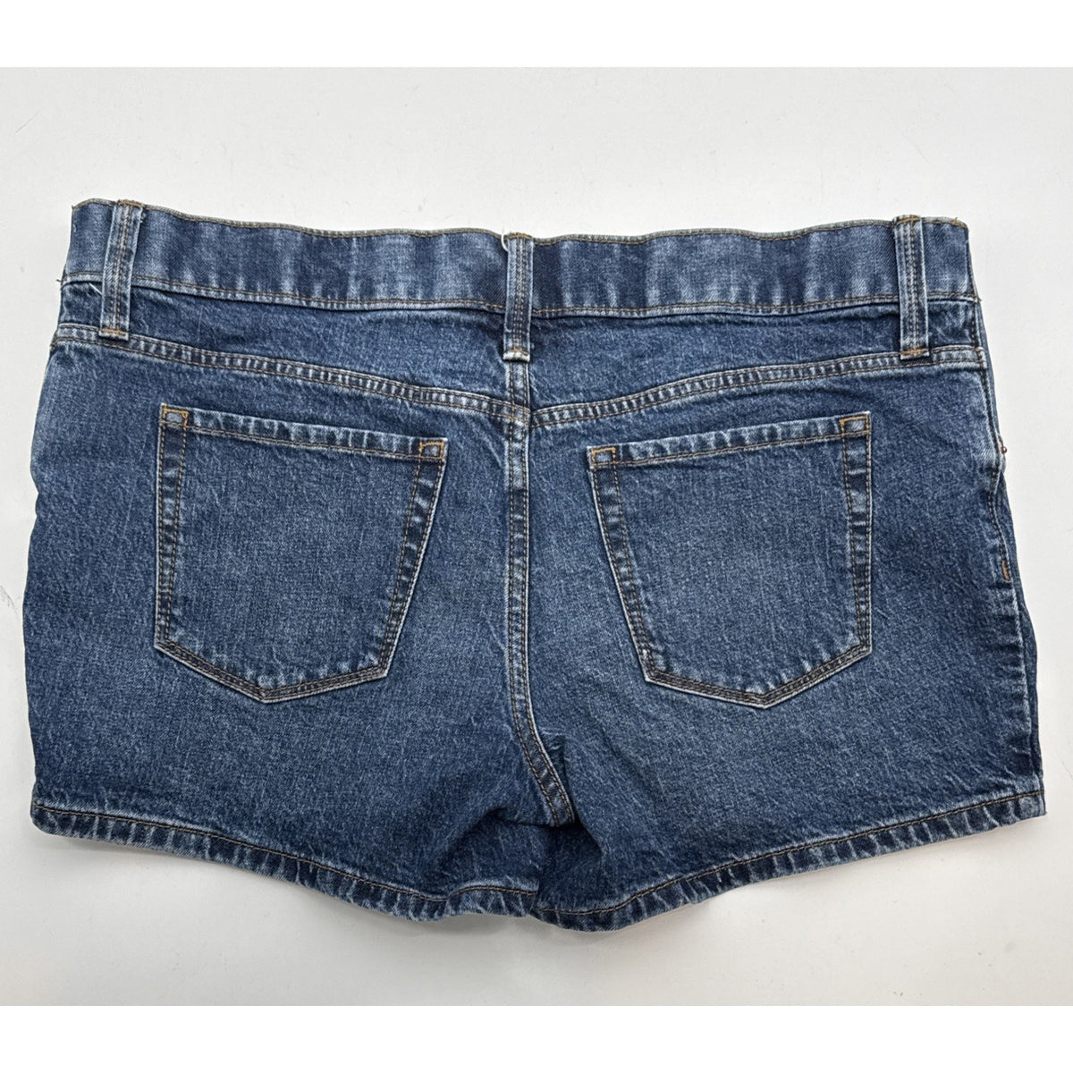 Isabel Maternity Denim Shorts Women’s Size 6 Blue Stretch BackPockets