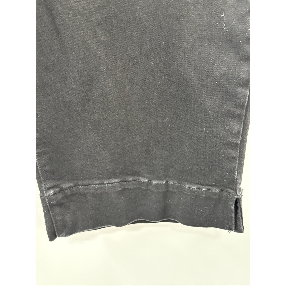 Westbound Black Denim Black Crop Jeans Women Pull On Plus Size 18W 22”inseam