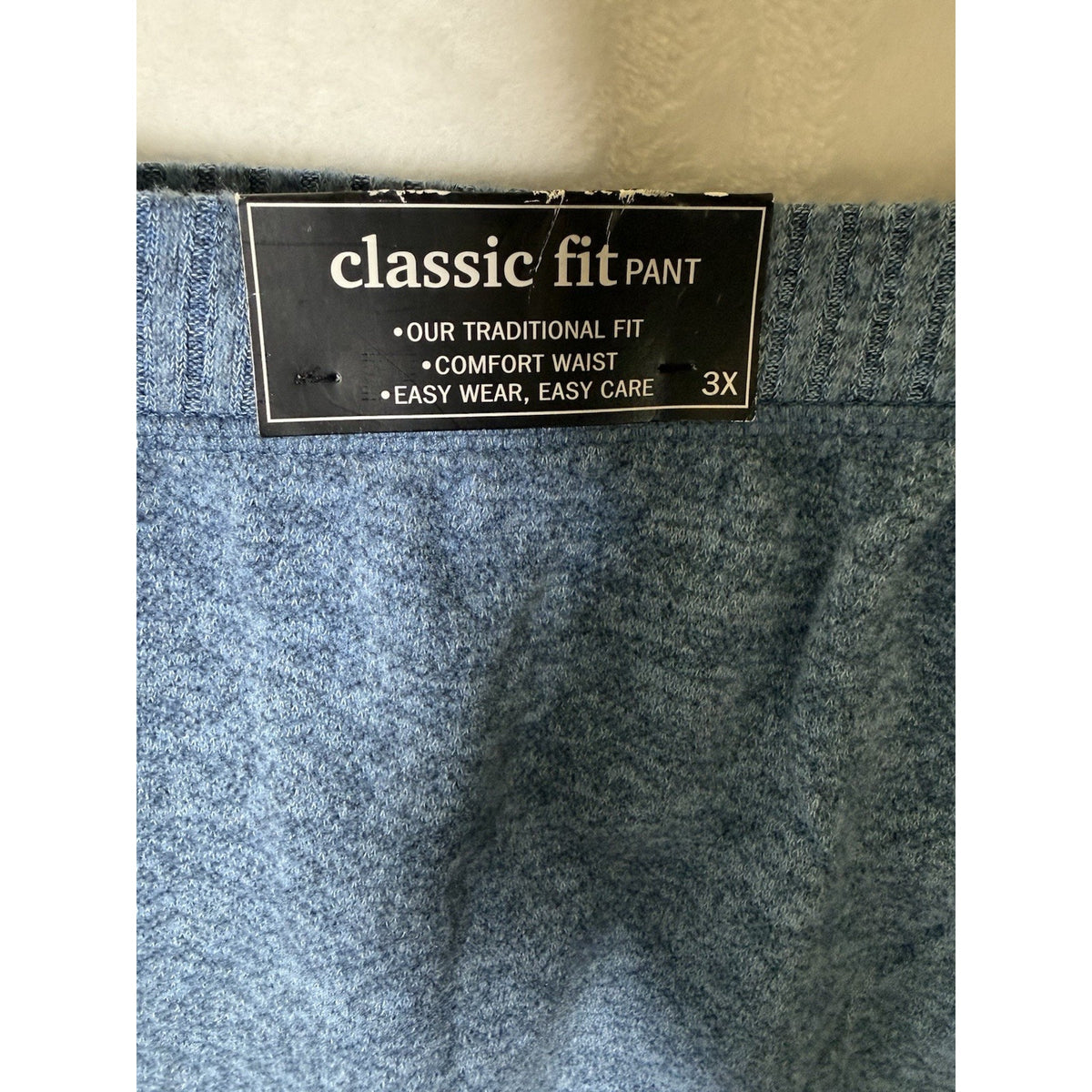 Alfred Dunner Woman Pants 3X Short NWT Classic Fit Comfort Waist Blue Stretch