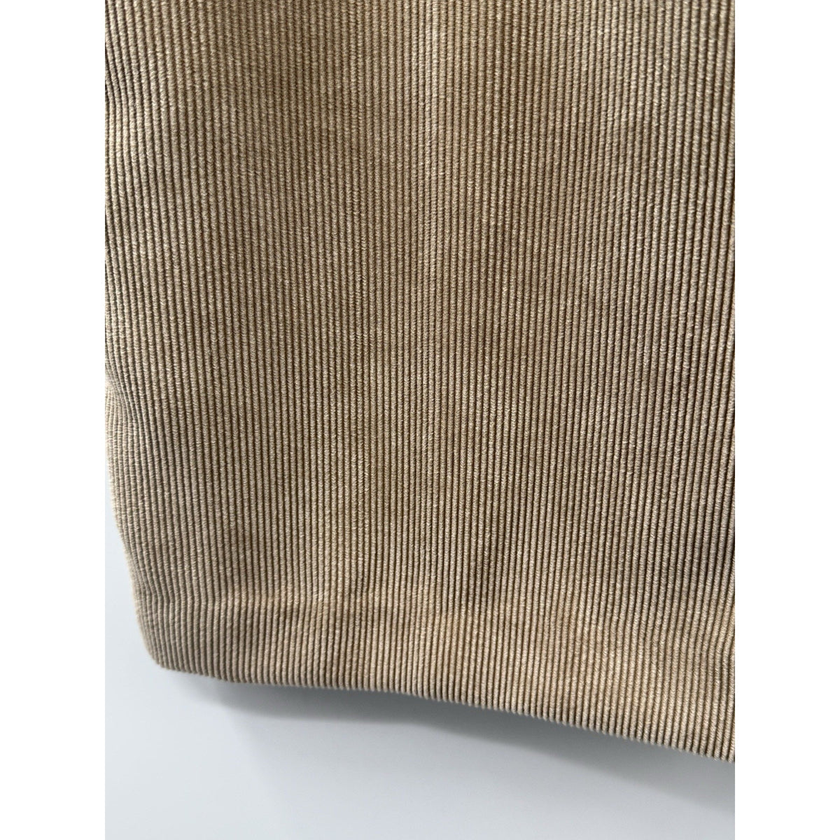 Alfred Dunner Corduroy Pull On Pants Womens 20 Beige Elastic Waist Wide Leg