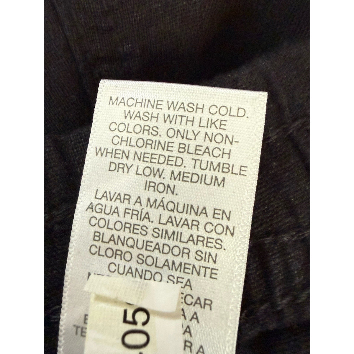 Time and Tru Black Linen Blend Pull On Shorts Women’s XXXL 22 Relaxed