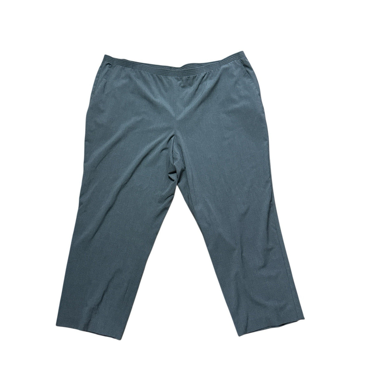 JMS Just My Size Women’s elastic waist gray Pull On Pants Plus Size 26w