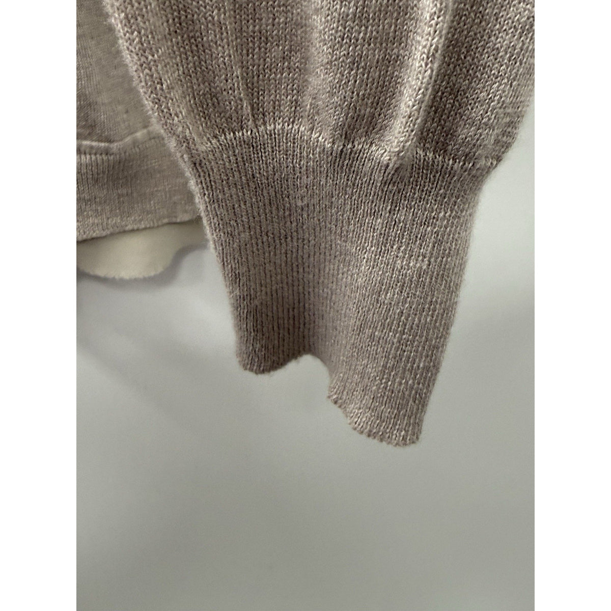 Jones New York Sequin Cardigan Women Size XL Cotton Wool Blend Gray Luxe