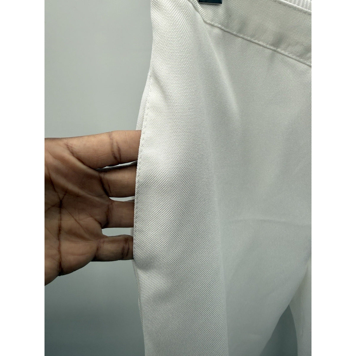 ALFRED DUNNER Women's White Pull-on Capri Pants 14P Back Elastic Front Pockets