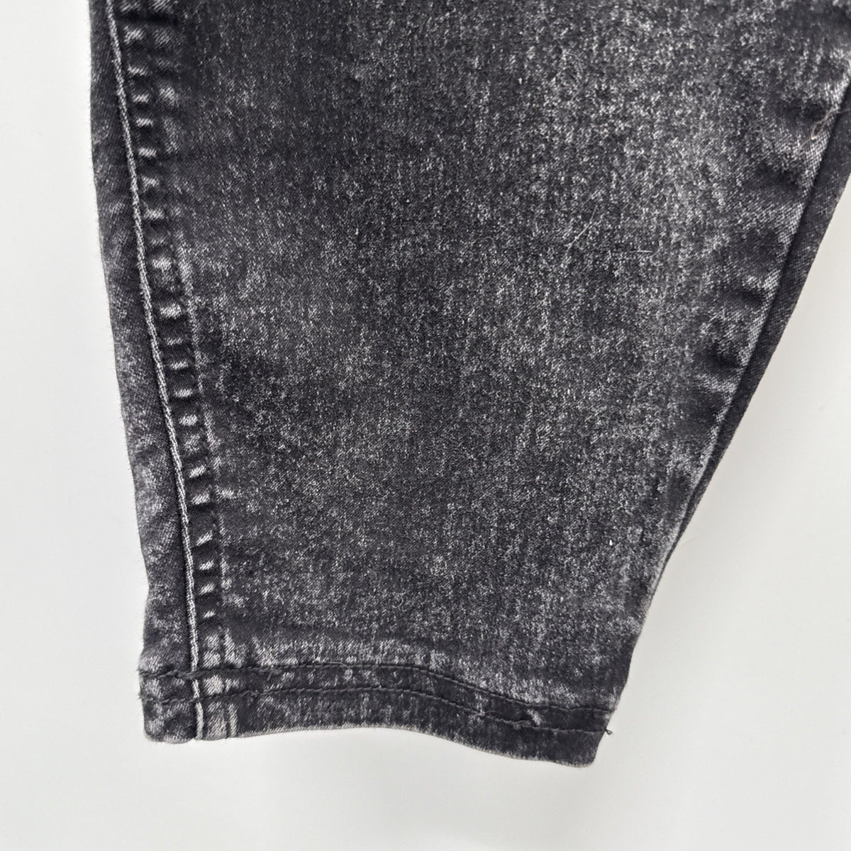 Women Jegging Pant Size 3X Jeans Type Skinny Fit Black Acid Wash